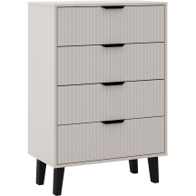 Komoda z 4 szufladami BORG DUO Kaszmir BORG DUO Podstawowe