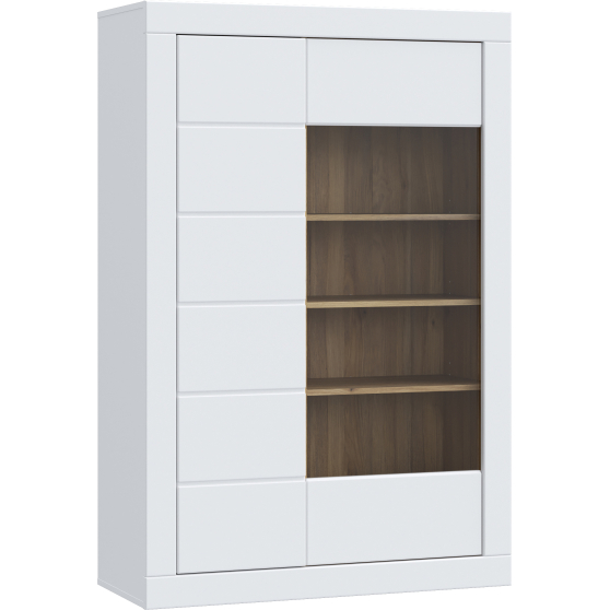 Kredens 100 cm Biały Mat LFKV521-M987 LEFKADAS Podstawowe