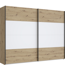 Szafa przesuwna 2-drzwiowa 270 cm NERS12411-C830 CISMON Podstawowe