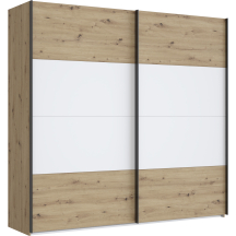 Szafa przesuwna 2-drzwiowa 220 cm NERS924E1-C830 CISMON Podstawowe