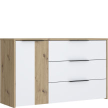 Komoda 3 szuflady 1 drzwi RIBK221-C830 CISMON Podstawowe