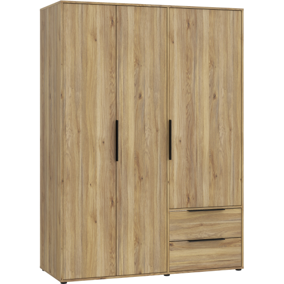 Szafa ubraniowa 3-D z szufladami OKYS831-D108 ORKNEY Podstawowe