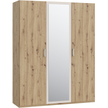 Szafa 3 drzwiowa z lustrem IRDS931-Q225 TANAIA Podstawowe