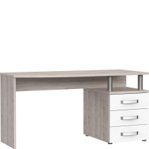 Biurko 60 x 140 cm z 3 szufladami RDIB211-T30 RONDINO Podstawowe