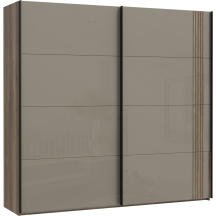 Szafa przesuwna 220 cm SVNS92411-T15 Beż Połysk SAVONA Podstawowe