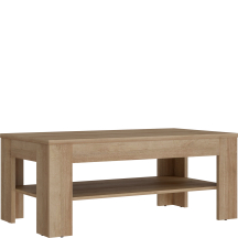 Ława prostokątna z półką CFTT5016-D85 Dąb Riviera ATTENTION Podstawowe
