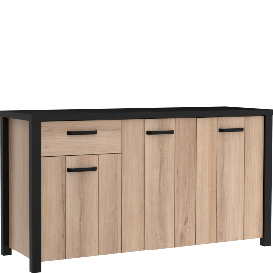 Komoda 160 cm Lewa BLHK2311-C876 BLACK HILL Podstawowe