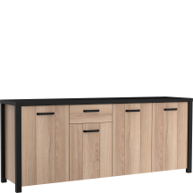 Komoda duża 210 cm Lewa BLHK2421-C876 BLACK HILL Podstawowe