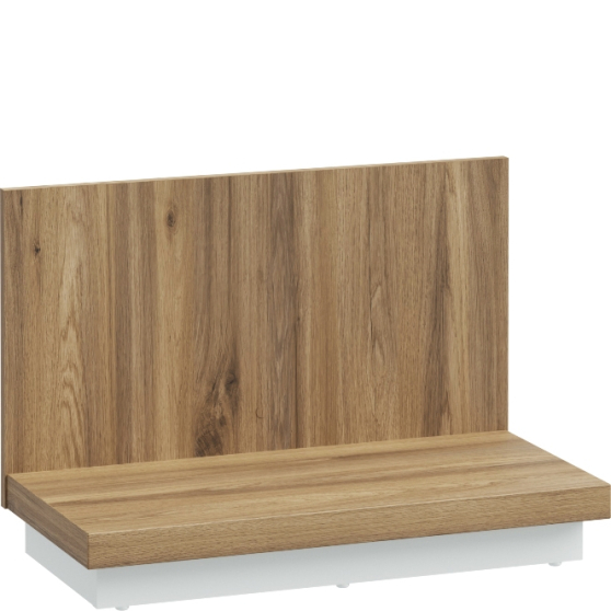 Półka stojąca 60 cm LWSB02-M830 Secret Grey / Dąb Valencia LEWISVILLE Podstawowe