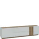 Szafka RTV z szufladami 200 cm LWST131-M829B Secret Grey / Dąb Valencia LEWISVILLE Podstawowe