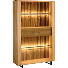 Kredens z oświetleniem i nóżkami Typ 13 TRAMONTO Podstawowe