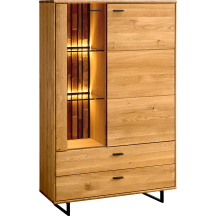 Kredens z oświetleniem i nóżkami Typ 45 TRAMONTO Podstawowe