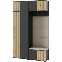 Zestaw mebli do przedpokoju Garderoba ROSS 3 Podstawowe (1)