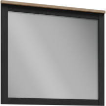 Lustro wiszące ścienne w ramie BHLD03-M954 Dąb Riviera / Dąb Cabezone CHISBURY Podstawowe