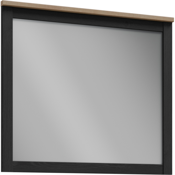 Lustro wiszące ścienne w ramie BHLD03-M954 Dąb Riviera / Dąb Cabezone CHISBURY Podstawowe