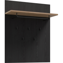 Panel z wieszakami BHLD202-M954 Dąb Riviera / Dąb Cabezone CHISBURY Podstawowe