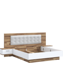 Łóżko 180 x 200 z szafkami nocnymi MRWL2182-C811 MODERN WAY Podstawowe