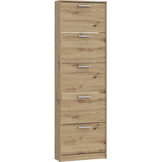 Wysoka szafka na buty MSA712-D78 Dąb Artisan NET106 Podstawowe