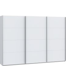 Szafa przesuwna 3-drzwiowa SSQS23411-120 Biała SOPHISTISPACE/SD3 Podstawowe