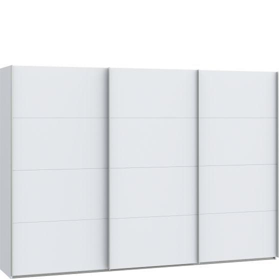 Szafa przesuwna 3-drzwiowa SSQS23411-120 Biała SOPHISTISPACE/SD3 Podstawowe