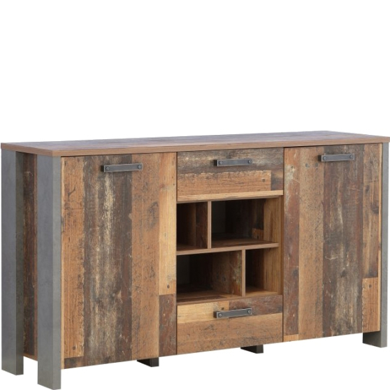 Komoda 160 cm 2 szuflady 2 drzwi CLFK233-C546 CLIF Podstawowe