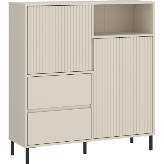 Komoda wysoka AVEK03 Kaszmir Mat AVENALE Podstawowe