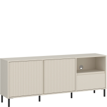 Szafka RTV 160 cm AVEF01 Kaszmir Mat AVENALE Podstawowe