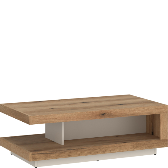 Ława prostokątna LYOT01 Kaszmir / Dąb Coast Evoke CUT OUT Podstawowe