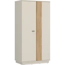 Szafa 2-drzwiowa 90 cm LUSS101 Kaszmir / Dąb Cremona MOSANO Podstawowe