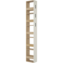 Panel boczny z wieszakami SARINA SANGP3 Dąb Cremona / Kaszmir SARINA PRZEDPOKÓJ Podstawowe