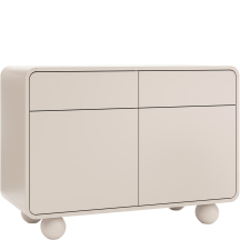 Komoda KSZ108 z szufladami i drzwiami Kaszmir nogi Kaszmir nogi Kaszmir ALBION Podstawowe