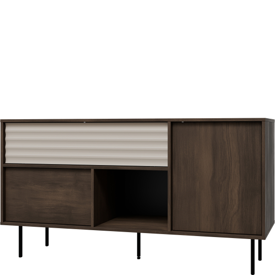 Komoda EBR-KO150 Dąb Barokowy / Kaszmir EBRO Podstawowe