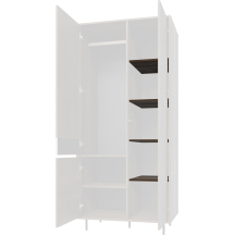 Komplet dodatkowych półek do szafy EBR-SZ90P 4 szt. EBRO Podstawowe