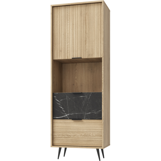 Regał z szufladami i drzwiami GRE-REG-62 GRECO Podstawowe