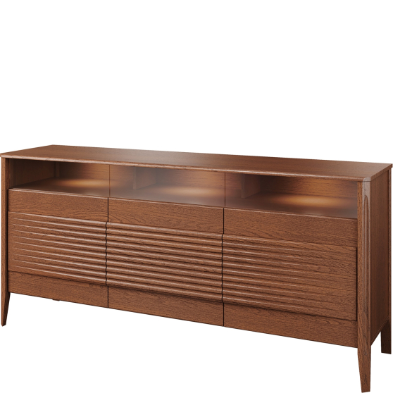 Komoda trzydrzwiowa duża z oświetleniem TANGO Podstawowe (2)