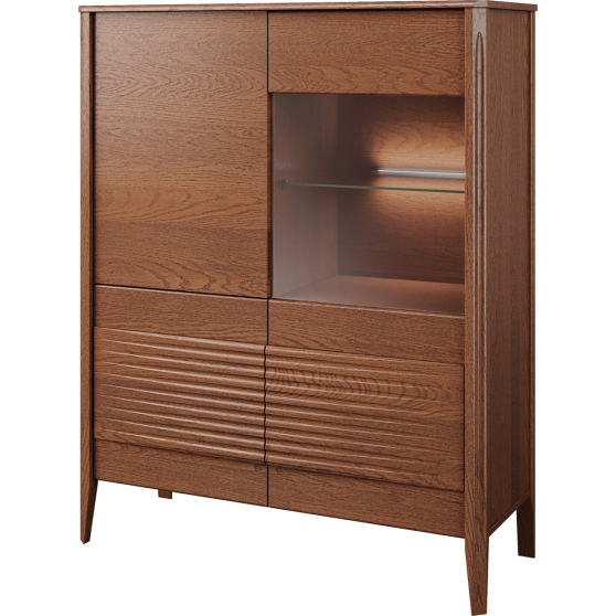 Szafka z barkiem z oświetleniem Lewa TANGO Podstawowe (2)