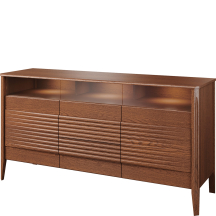 Komoda dwudrzwiowa mała z szufladami i oświetleniem TANGO Podstawowe (2)