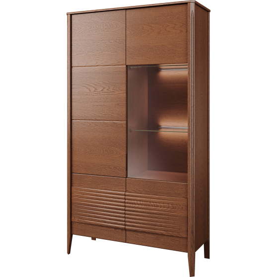 Witryna podwójna z oświetleniem Lewa TANGO Podstawowe (2)