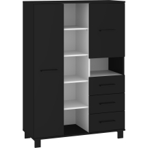 Regał 2-drzwiowy z szufladami COO-10 COOL Podstawowe (2)