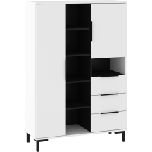 Regał 2-drzwiowy z szufladami FRE-10 FRESH Podstawowe (1)