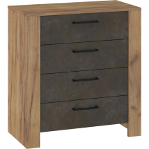 Komoda SLI-05 z czterema szufladami SLIDE Podstawowe (1)