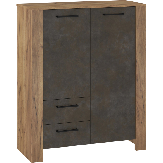 Wysoka komoda SLI-08 Szafka do salonu SLIDE Podstawowe (1)