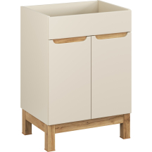 Szafka łazienkowa stojąca pod umywalkę 60 cm 82-60-46-2D BALI CASHMERE Podstawowe