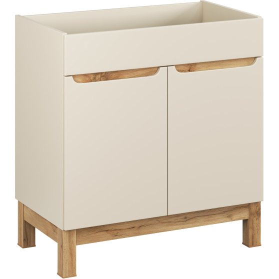 Szafka łazienkowa stojąca pod umywalkę 80 cm 82-80-46-2D BALI CASHMERE Podstawowe