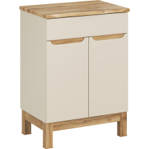 Szafka łazienkowa stojąca z blatem 60 cm BALI CASHMERE Podstawowe