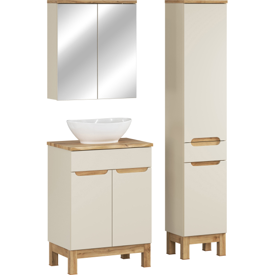 Zestaw mebli do łazienki SET-BAC 60 HC MC BALI CASHMERE Podstawowe