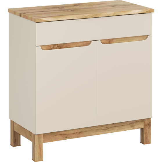 Szafka łazienkowa stojąca z blatem 80 cm BALI CASHMERE Podstawowe