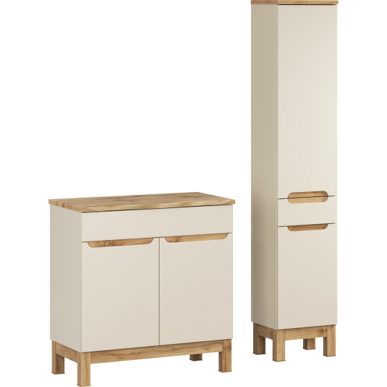 Zestaw mebli do łazienki SET-BAC 80 HC BALI CASHMERE Podstawowe