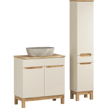 Zestaw mebli do łazienki SET-BAC 80 HC BALI CASHMERE Podstawowe