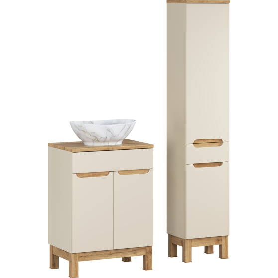 Zestaw mebli do łazienki SET-BAC 60 HC BALI CASHMERE Podstawowe